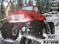 Heavy Wheels On Snow